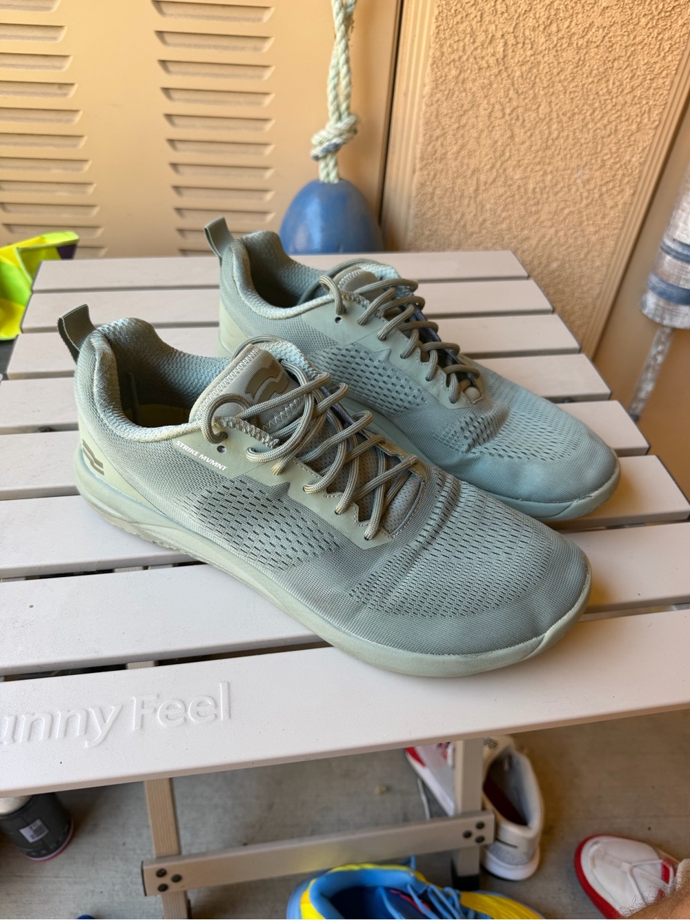 Strike Movement Haze Trainers Olive Green Size 12